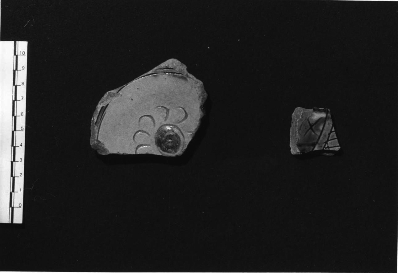 ciotola, frammento - bottega Italia settentrionale (sec. XVI)