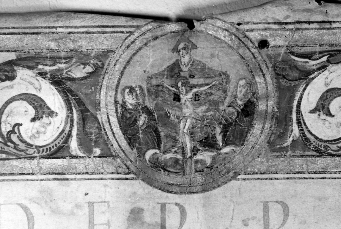 Trinità (miniatura, elemento d'insieme) - ambito lombardo (inizio sec. XVII)