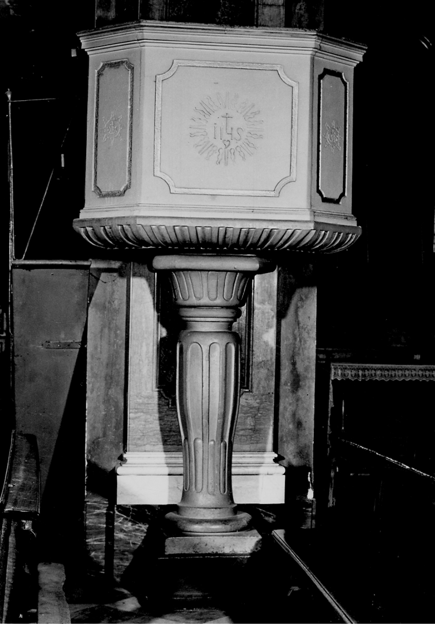 pulpito, opera isolata - bottega piemontese (prima metà sec. XX)