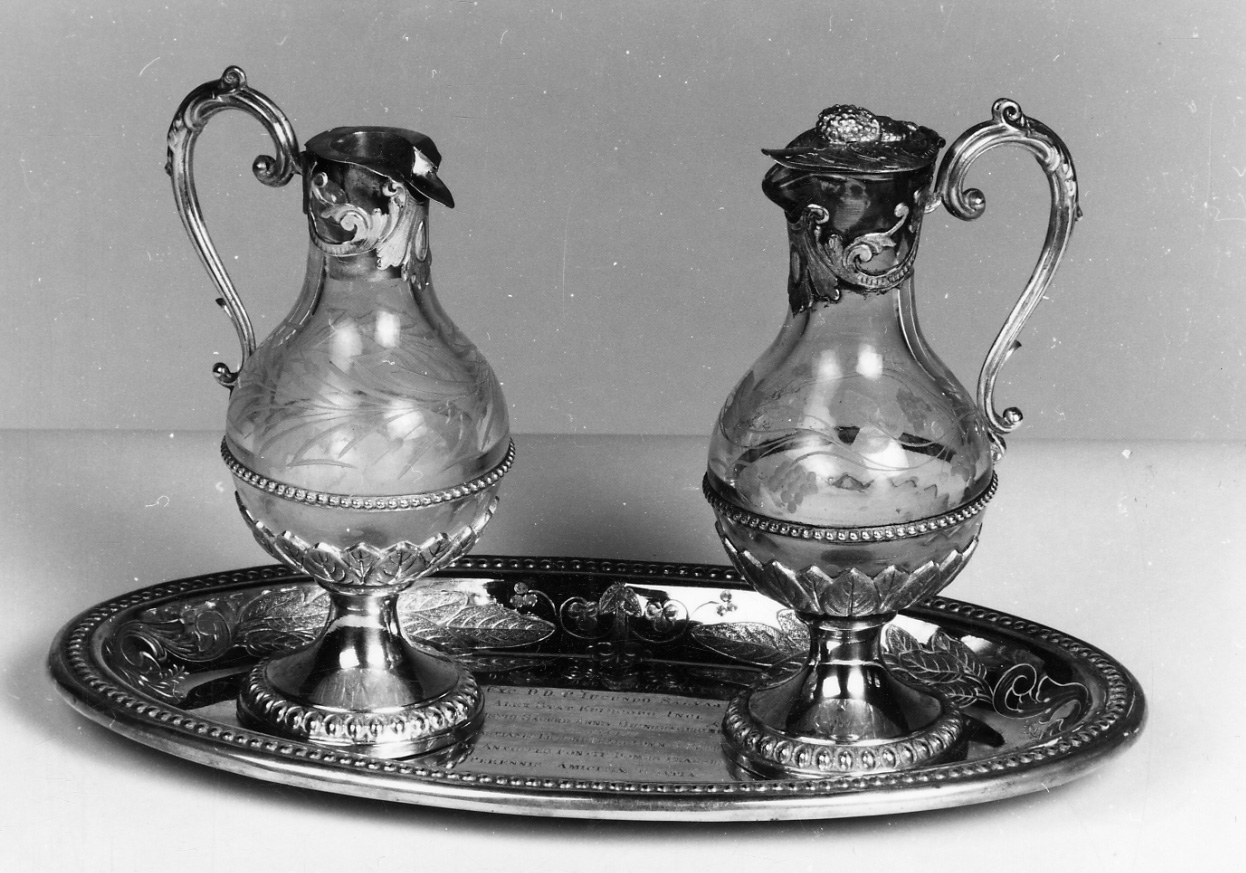 ampolla, serie - bottega piemontese (ultimo quarto sec. XIX)