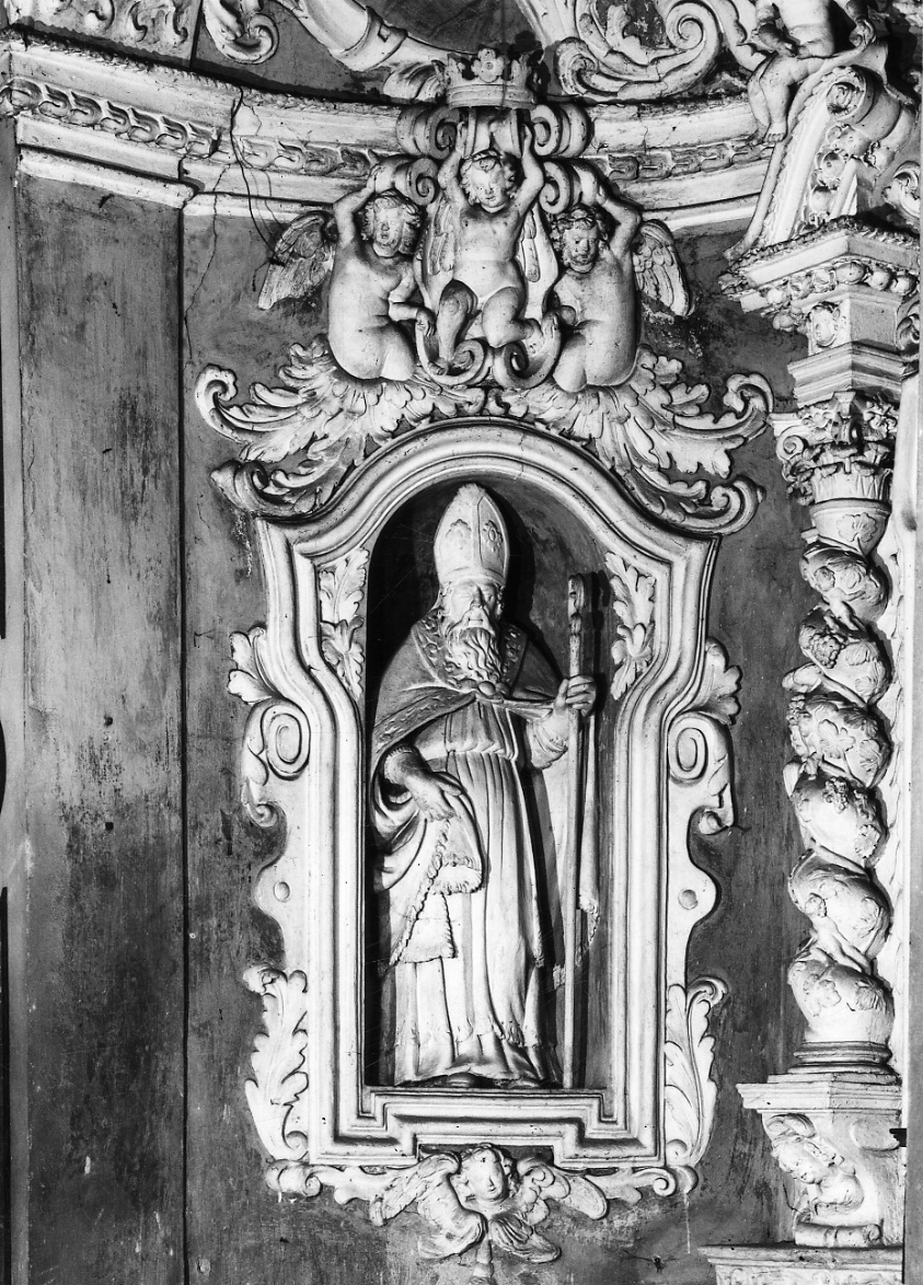 Sant'Innocenzo (scultura, elemento d'insieme) di Martelli Giovanni (ultimo quarto sec. XVII)