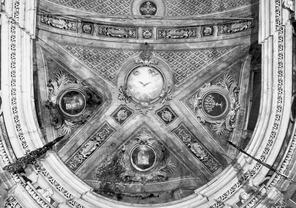 colomba dello Spirito Santo (decorazione pittorica, elemento d'insieme) - ambito piemontese (secondo quarto sec. XX)