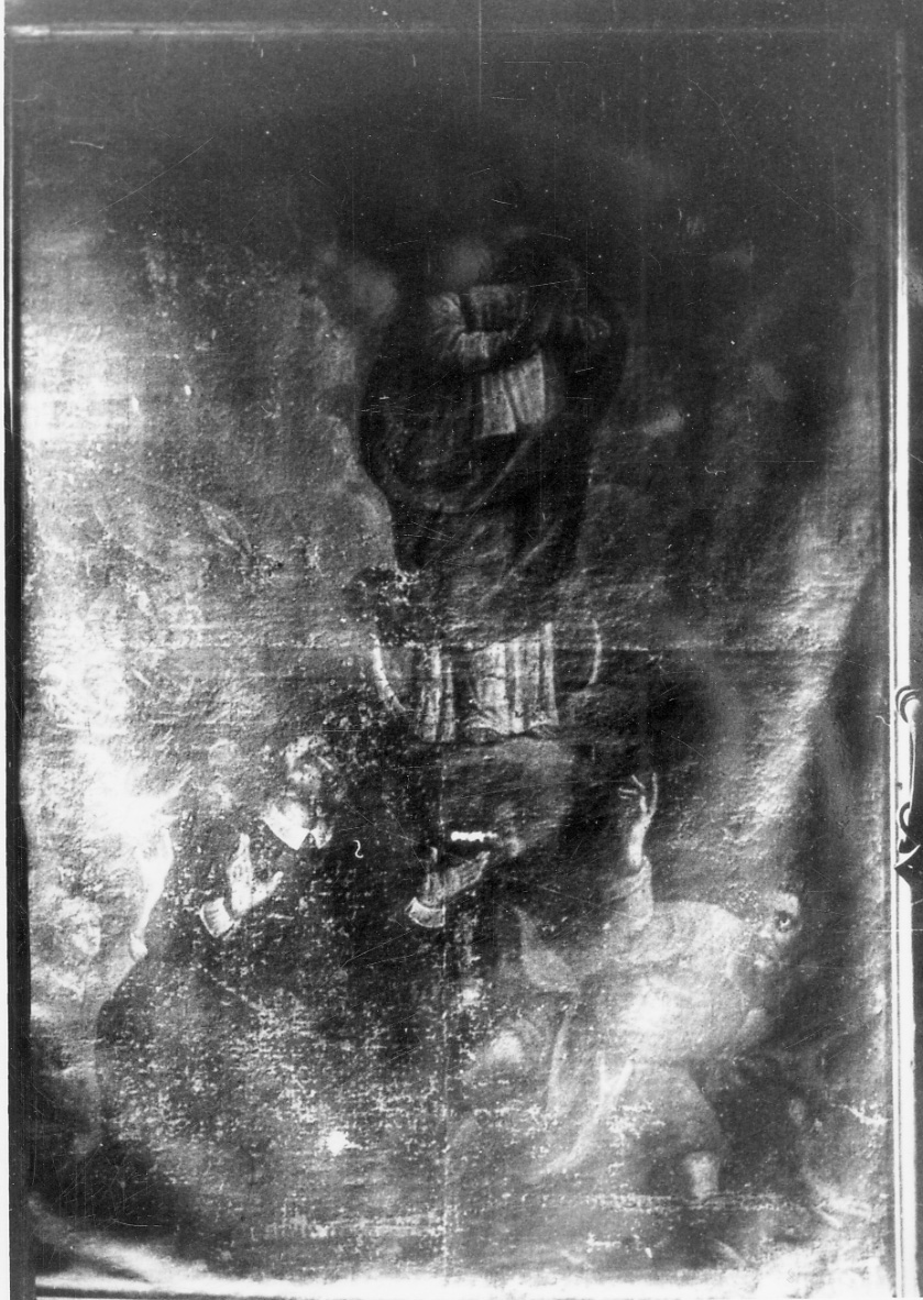 Madonna Immacolata intercede per le anime del purgatorio (dipinto, opera isolata) - ambito alessandrino (seconda metà sec. XVII)