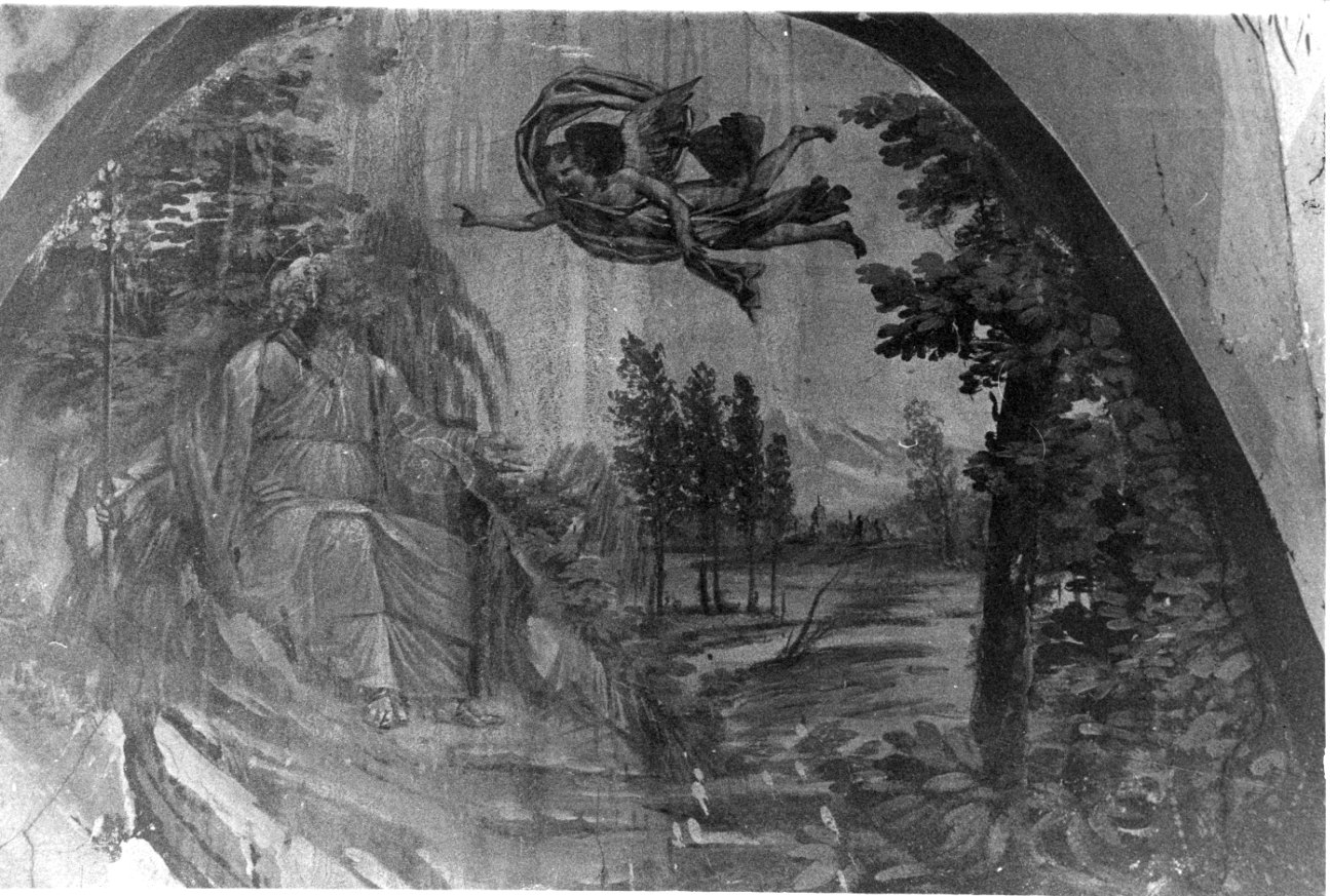 sogno di San Giuseppe (dipinto, elemento d'insieme) - ambito piemontese (ultimo quarto sec. XVII)