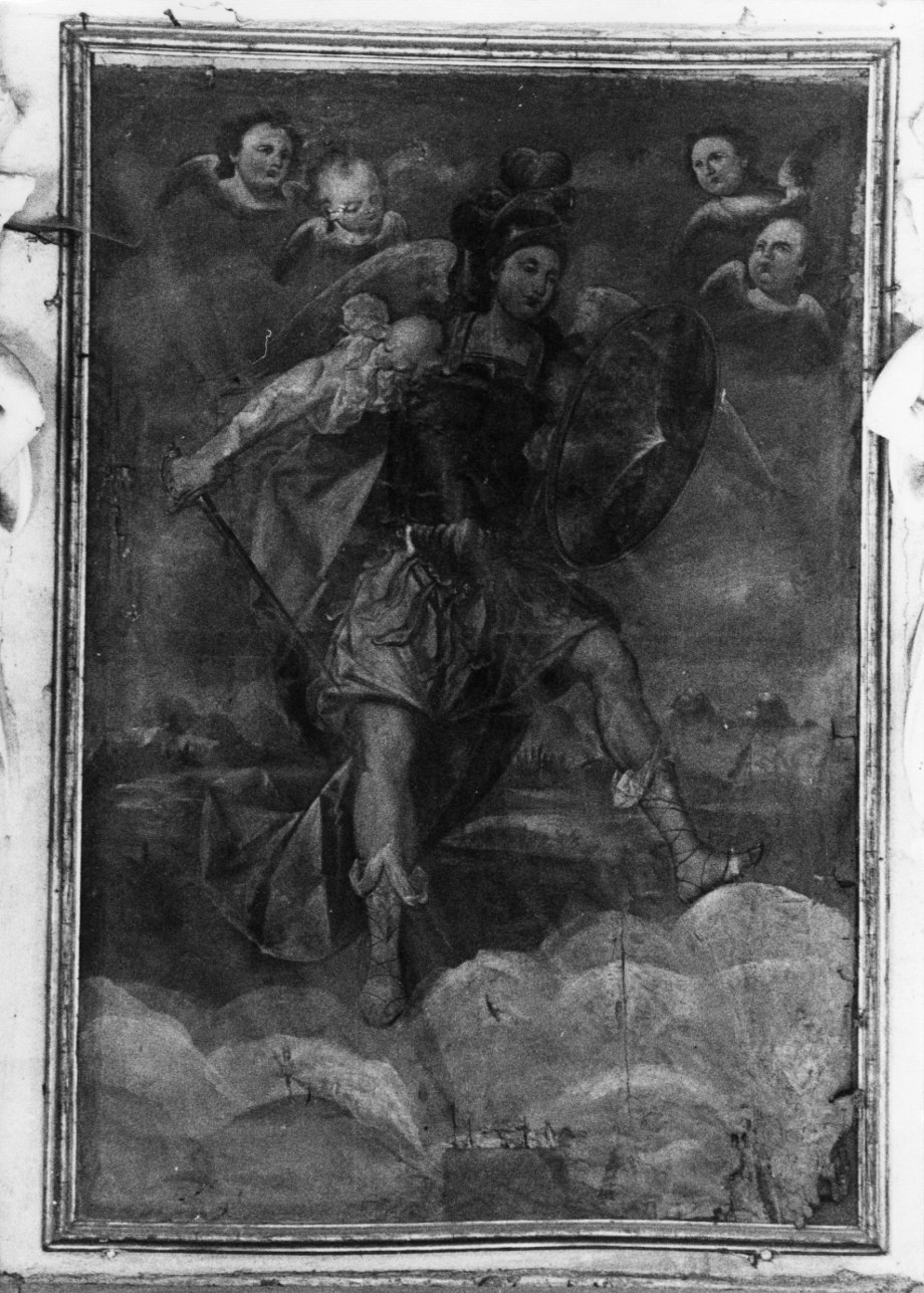 San Michele Arcangelo (dipinto, opera isolata) - ambito piemontese (fine sec. XVII)
