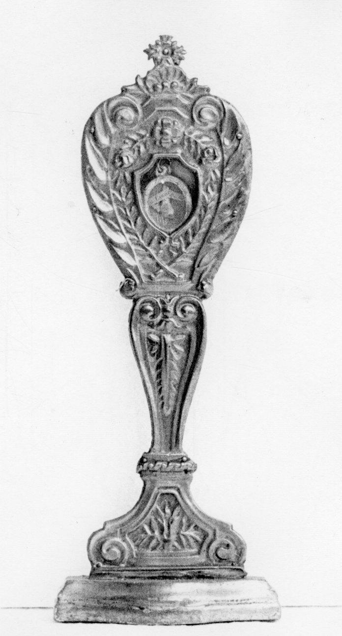 reliquiario - a ostensorio, opera isolata - bottega piemontese (primo quarto sec. XIX)