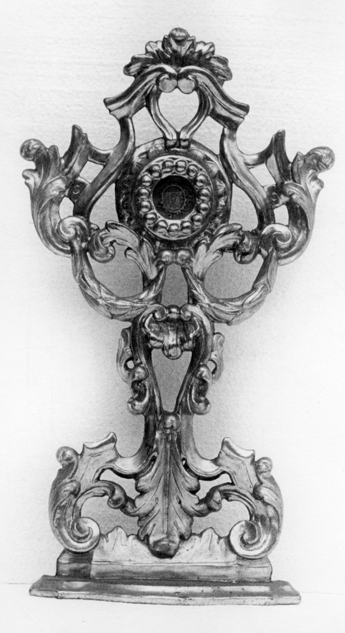 reliquiario - a ostensorio, coppia - bottega piemontese (inizio sec. XIX)