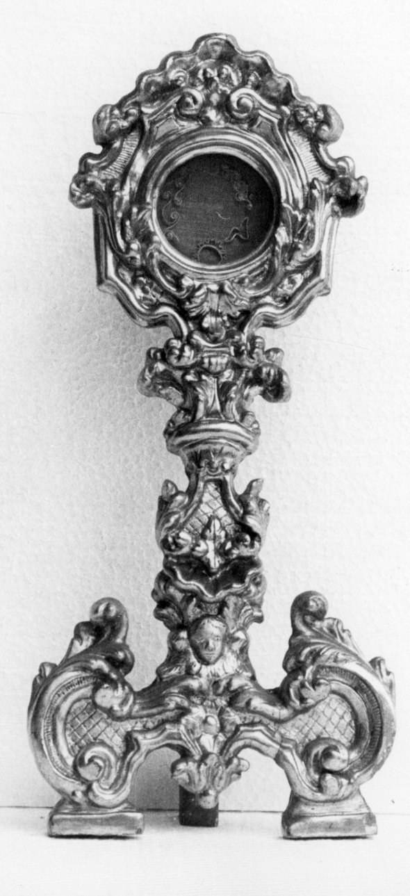 reliquiario - a ostensorio, opera isolata - bottega piemontese (ultimo quarto sec. XVIII)