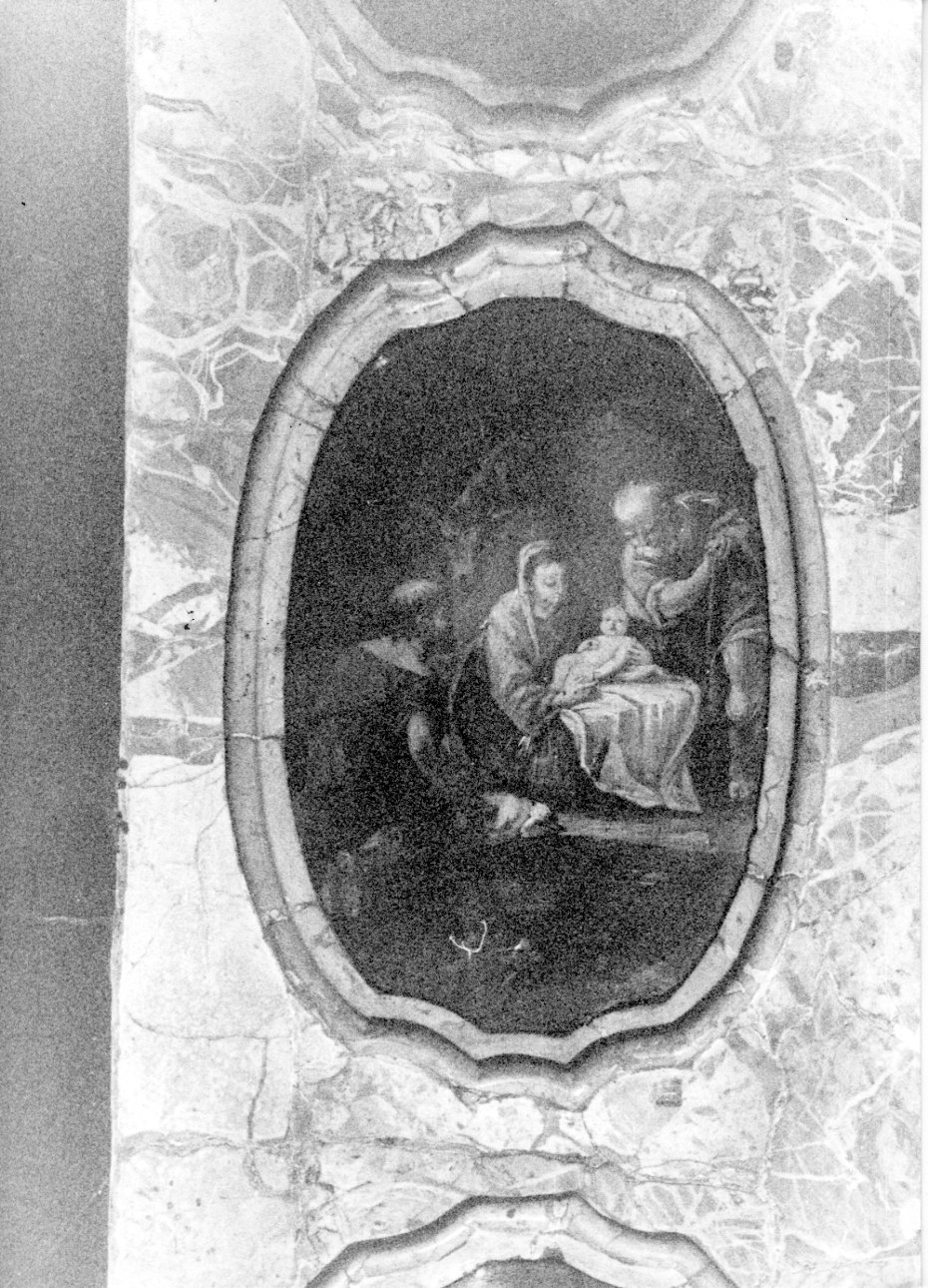 adorazione dei pastori (dipinto, elemento d'insieme) - ambito piemontese (terzo quarto sec. XVIII)