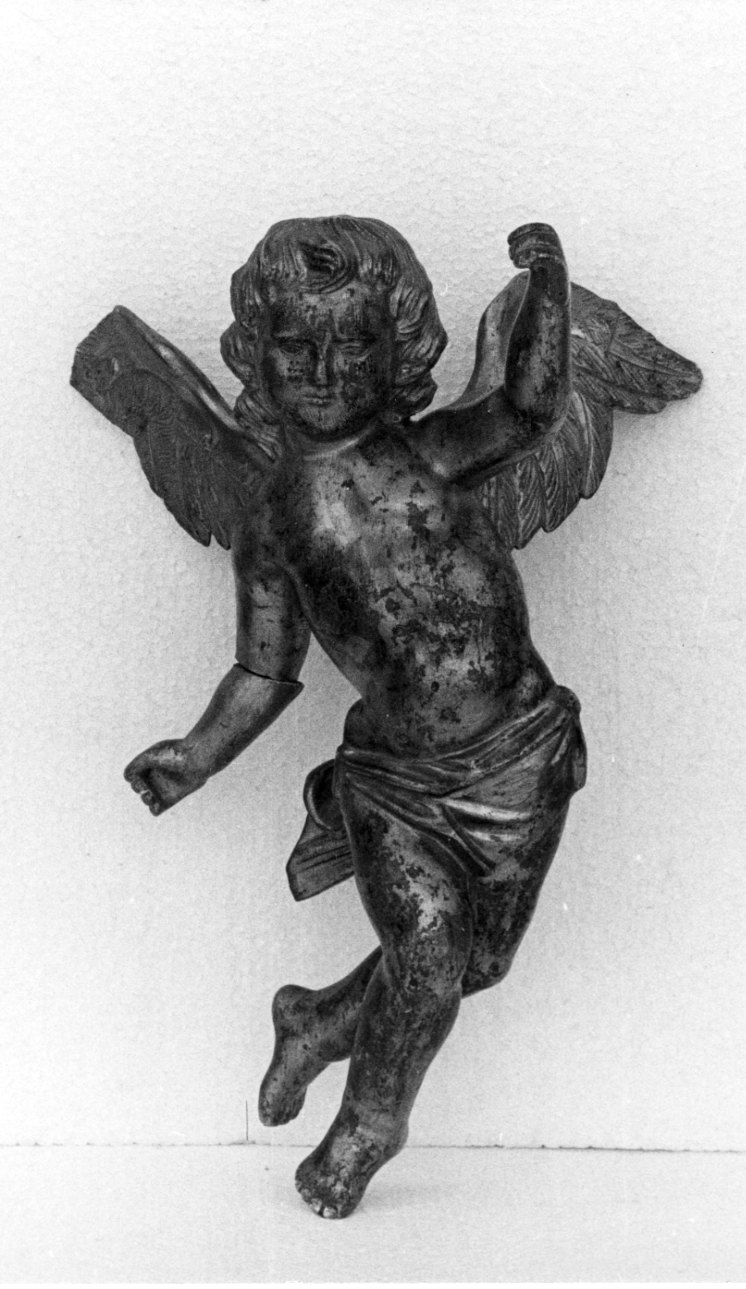 Angelo (statua, opera isolata) - bottega piemontese (prima metà sec. XIX)
