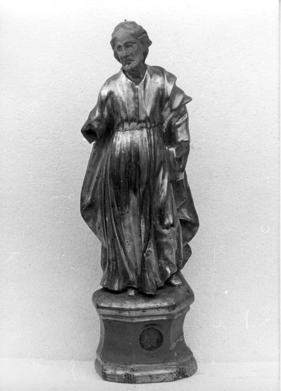 Santo (statua, opera isolata) - bottega piemontese (ultimo quarto sec. XVIII)