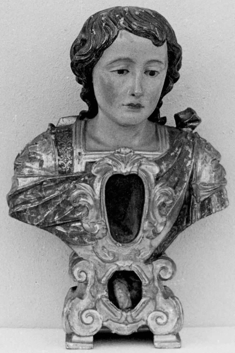 San Diodoro (reliquiario - a busto, opera isolata) - bottega casalese (inizio sec. XVIII)