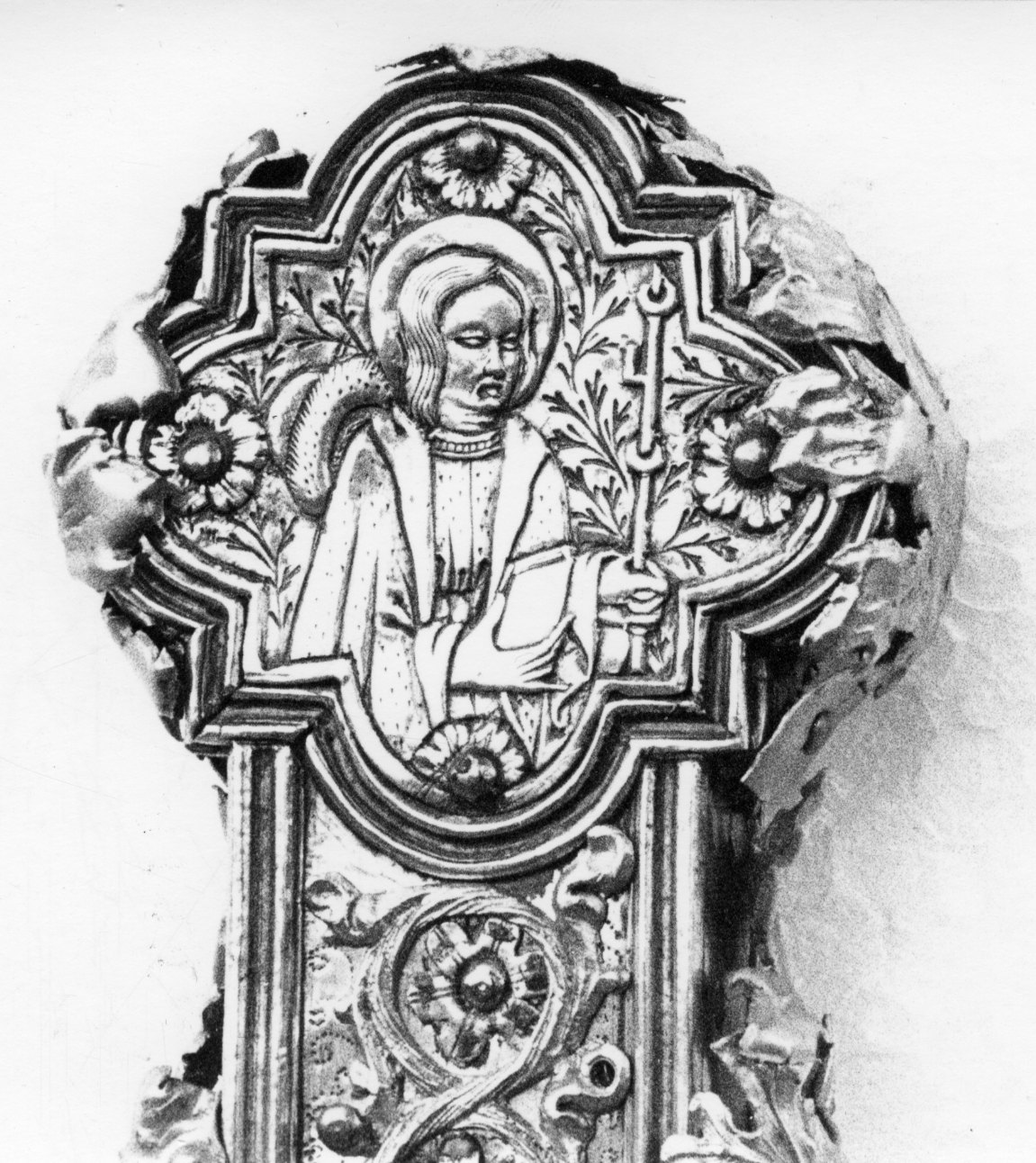 San Giacomo il Maggiore (rilievo, elemento d'insieme) - bottega Italia centro-settentrionale (ultimo quarto sec. XV)