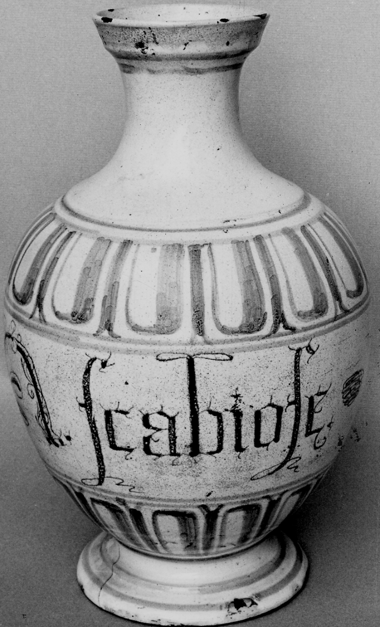 boccia, serie - manifattura savonese (sec. XVIII)