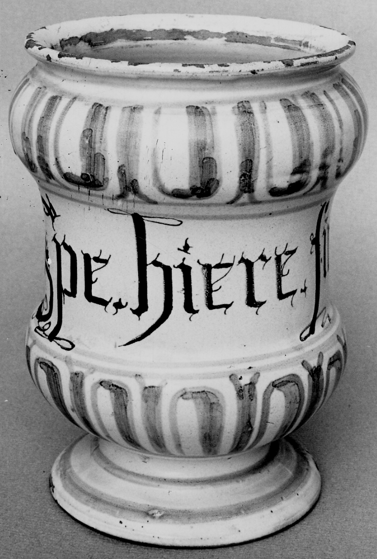 alberello, serie - manifattura savonese (sec. XVIII)