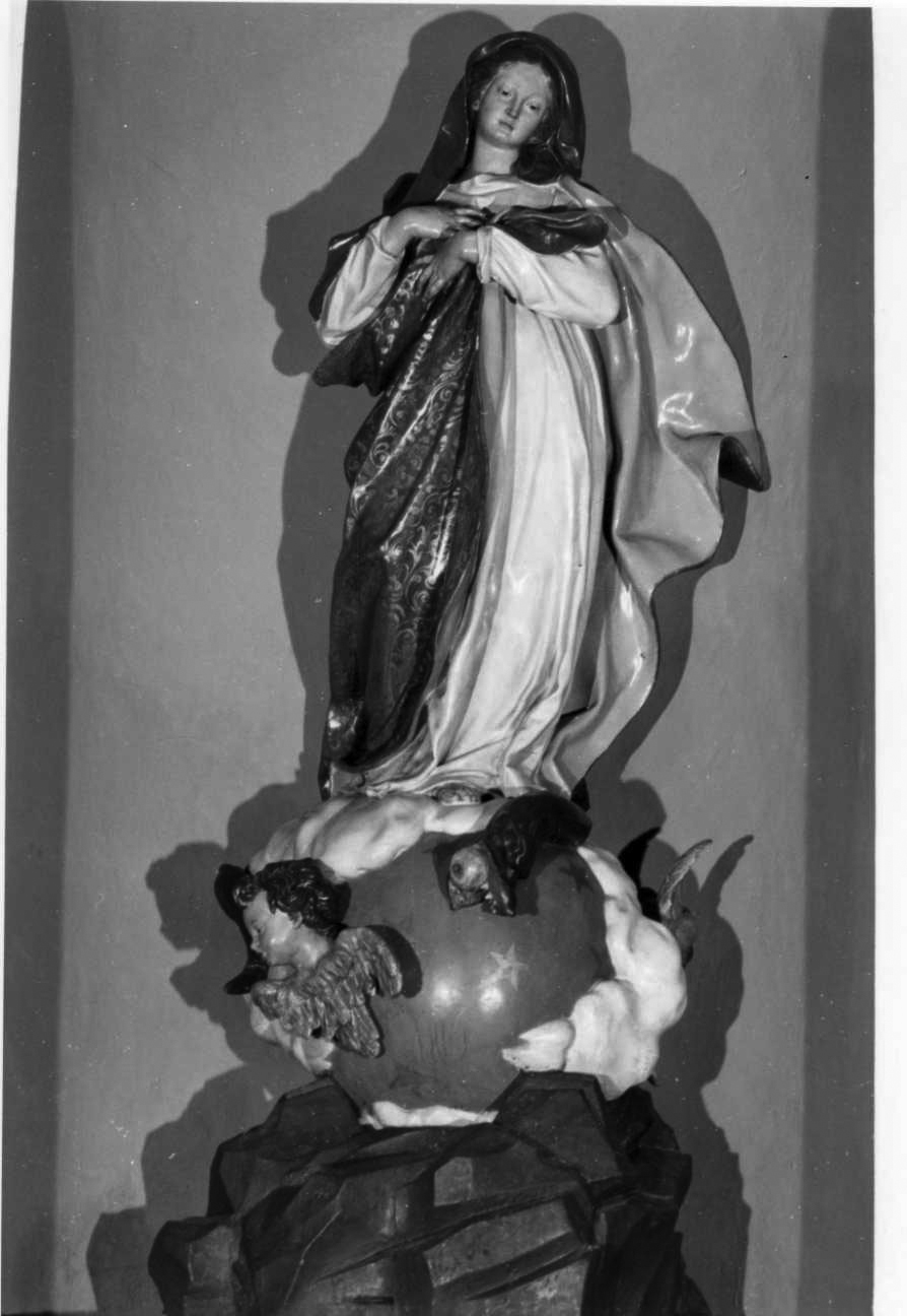 Immacolata Concezione (statua, opera isolata) - bottega ligure (prima metà sec. XVIII)