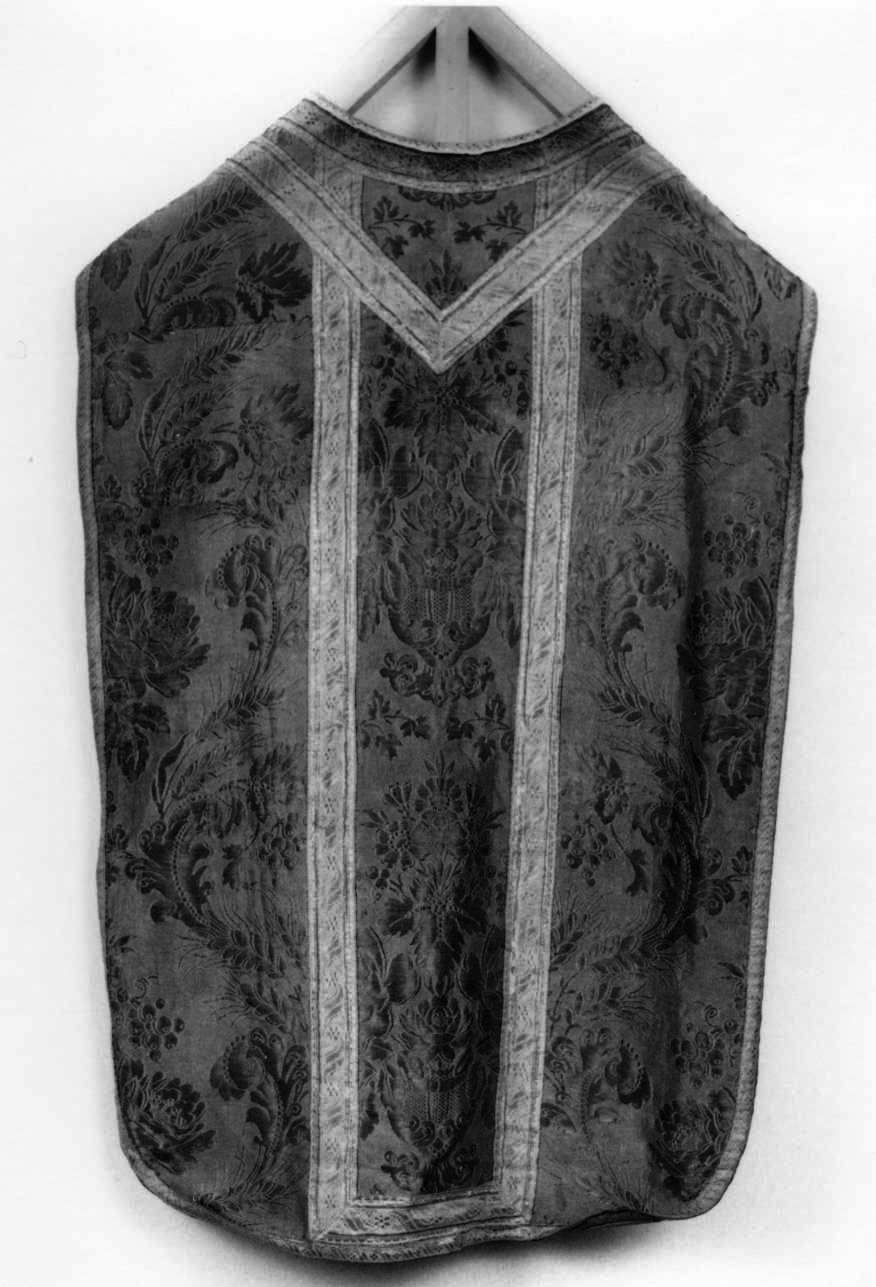 paramento liturgico, insieme - manifattura ligure (seconda metà sec. XIX)