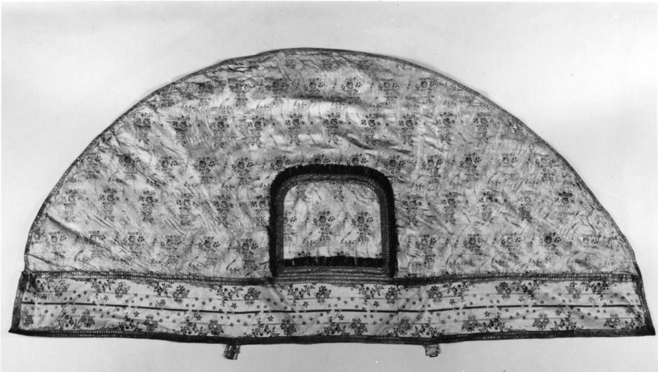 piviale, opera isolata - manifattura piemontese (seconda metà sec. XIX)