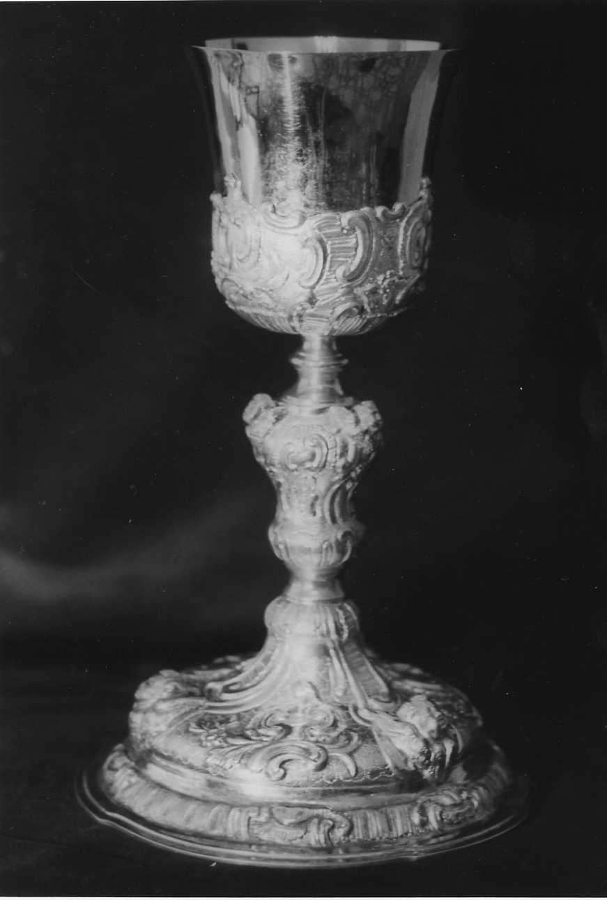 calice, opera isolata - bottega piemontese (ultimo quarto sec. XVIII)