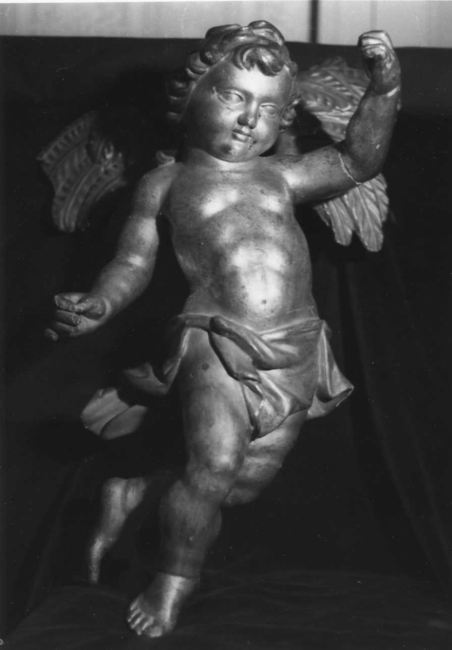 angelo (statua, opera isolata) - bottega vercellese (fine sec. XVII)
