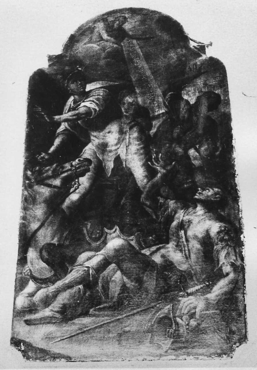 conversione di San Paolo (dipinto, opera isolata) di Morelli Giovanni Battista (terzo quarto sec. XVIII)