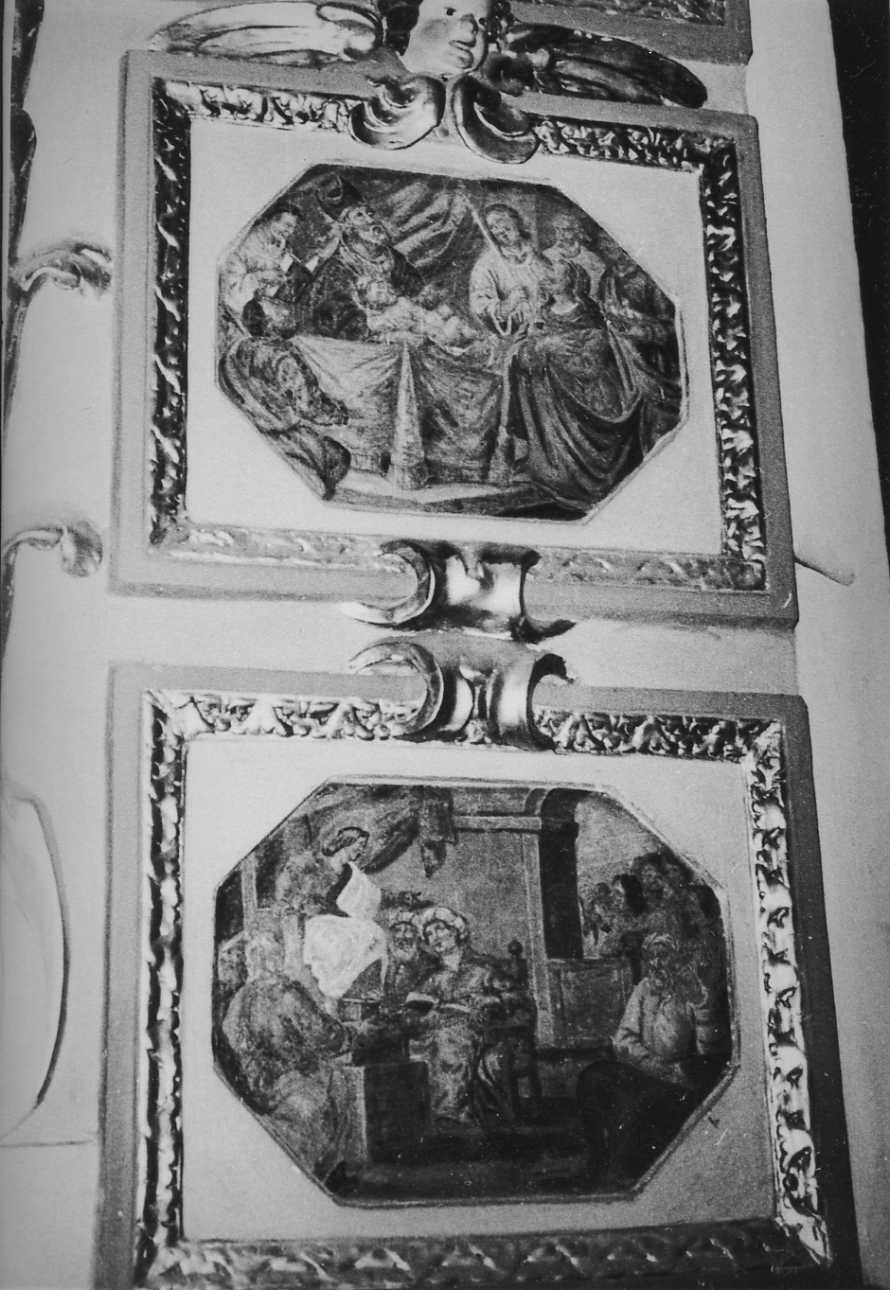 presentazione di Gesù al tempio (dipinto) - ambito piemontese (sec. XVI)