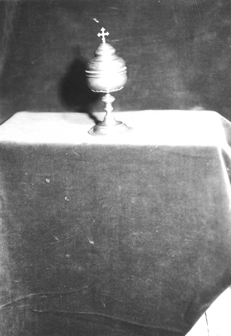 pisside, opera isolata - bottega piemontese (metà sec. XVIII)