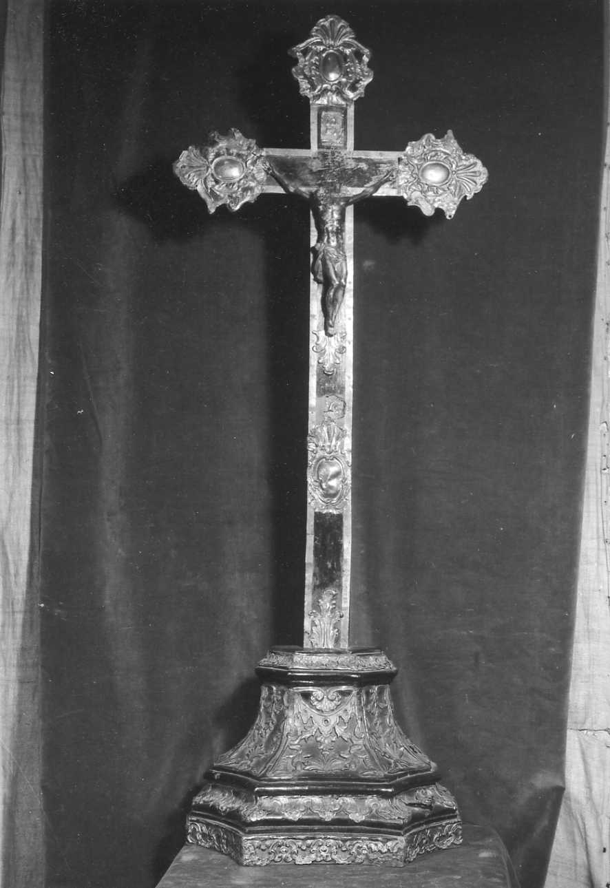 Cristo crocifisso (croce stazionale, opera isolata) - bottega piemontese (metà sec. XVIII)