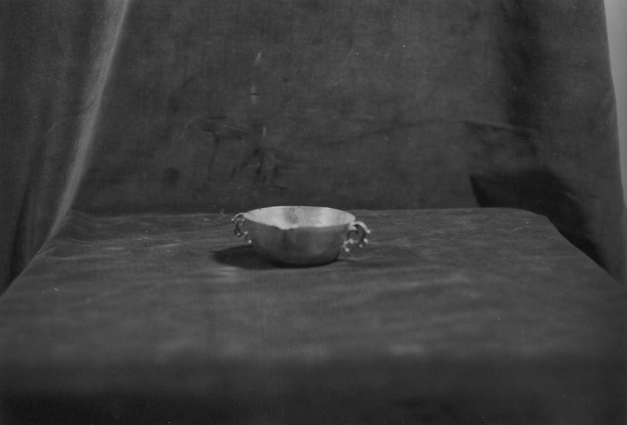 coppetta battesimale, opera isolata - bottega piemontese (inizio sec. XIX)