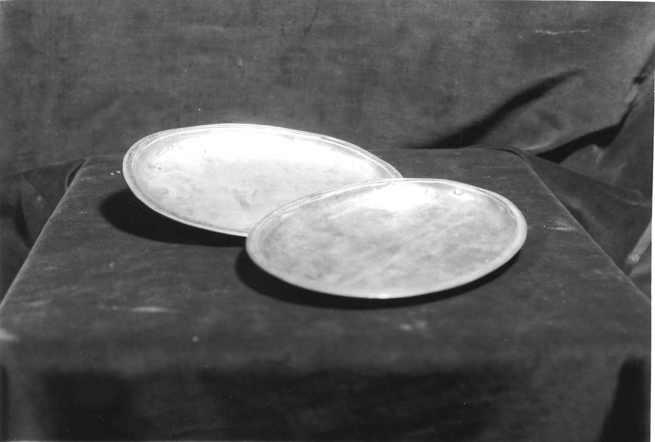 piatto, coppia - bottega piemontese (prima metà sec. XIX)