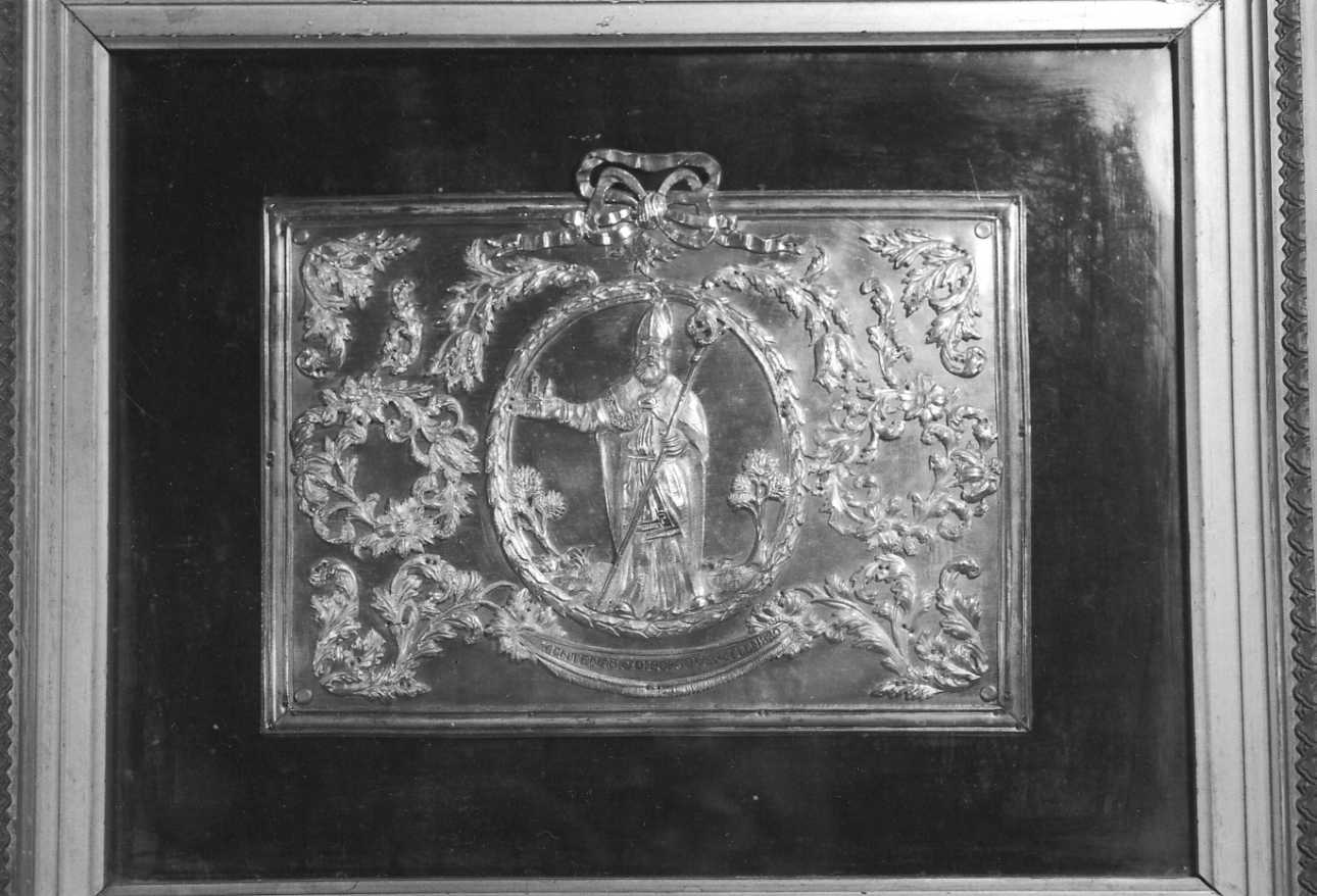 Sant'Evasio (ex voto, opera isolata) di Tribocco Pietro (bottega), Galleani Giuseppe (bottega) (secondo quarto sec. XIX)