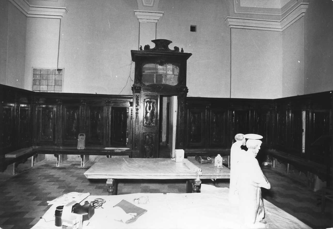 armadio monumentale, opera isolata - bottega piemontese (sec. XVIII)