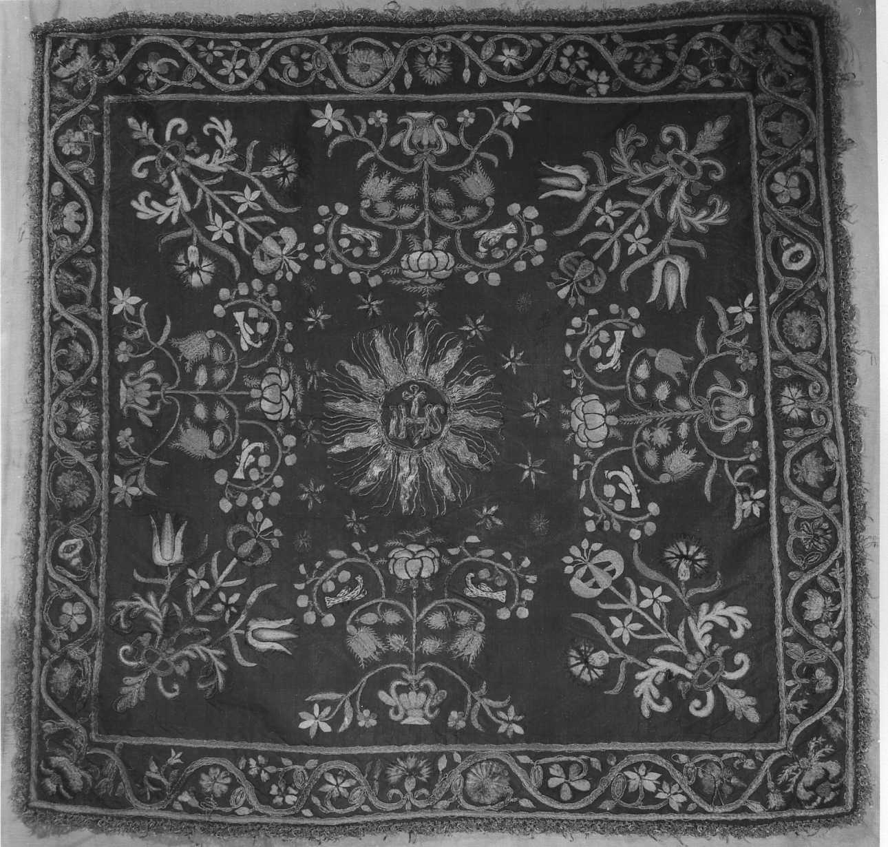 velo di calice, opera isolata - manifattura piemontese (prima metà sec. XVII)