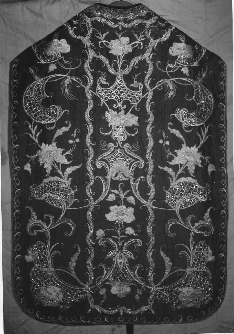 pianeta, elemento d'insieme - manifattura piemontese (metà sec. XVIII)