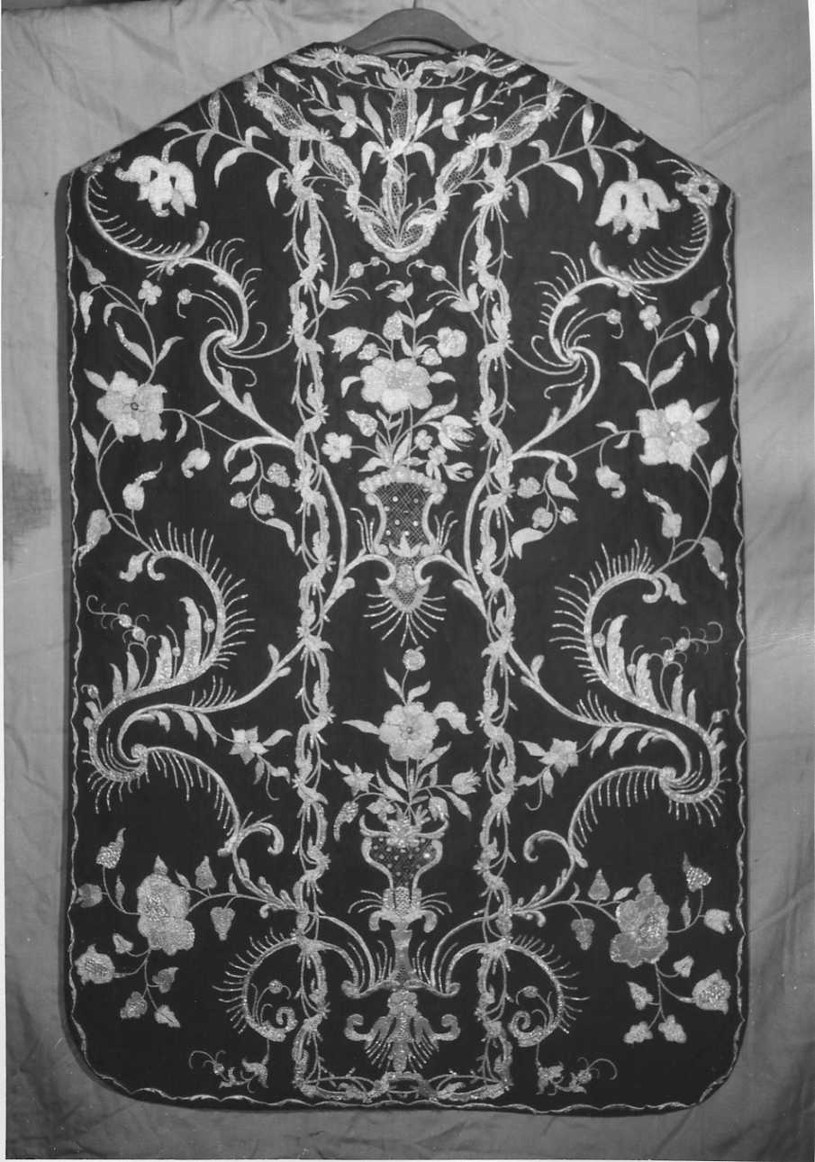 paramento liturgico, insieme - manifattura piemontese (seconda metà sec. XIX)