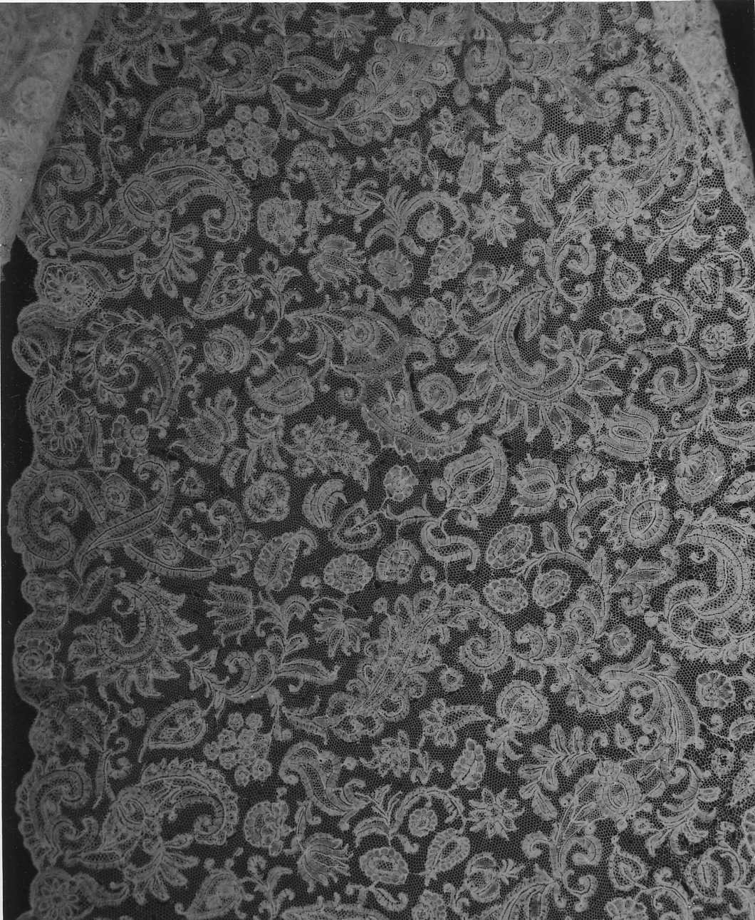 merletto, opera isolata - manifattura fiamminga (sec. XVII)