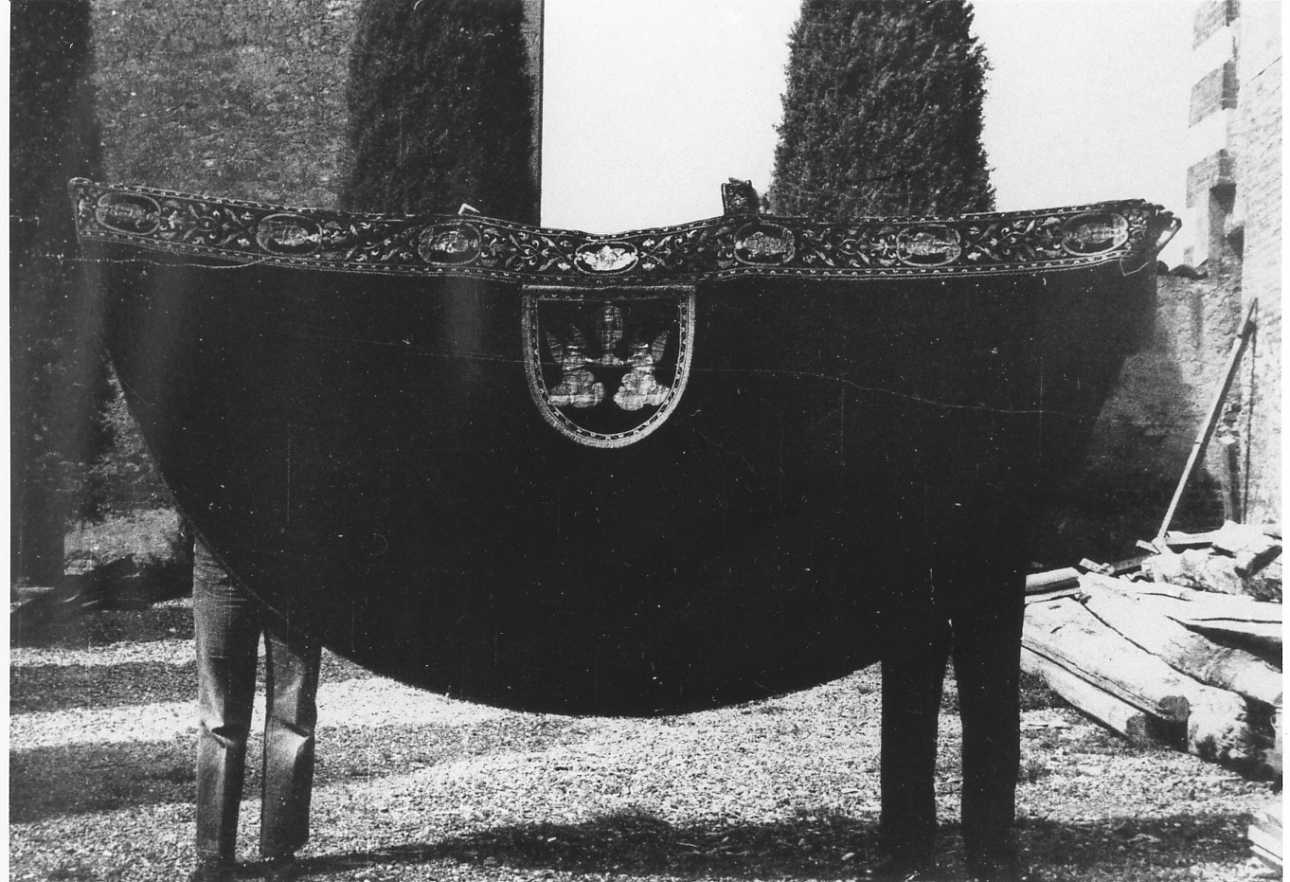 piviale, elemento d'insieme - manifattura piemontese (metà sec. XVI)