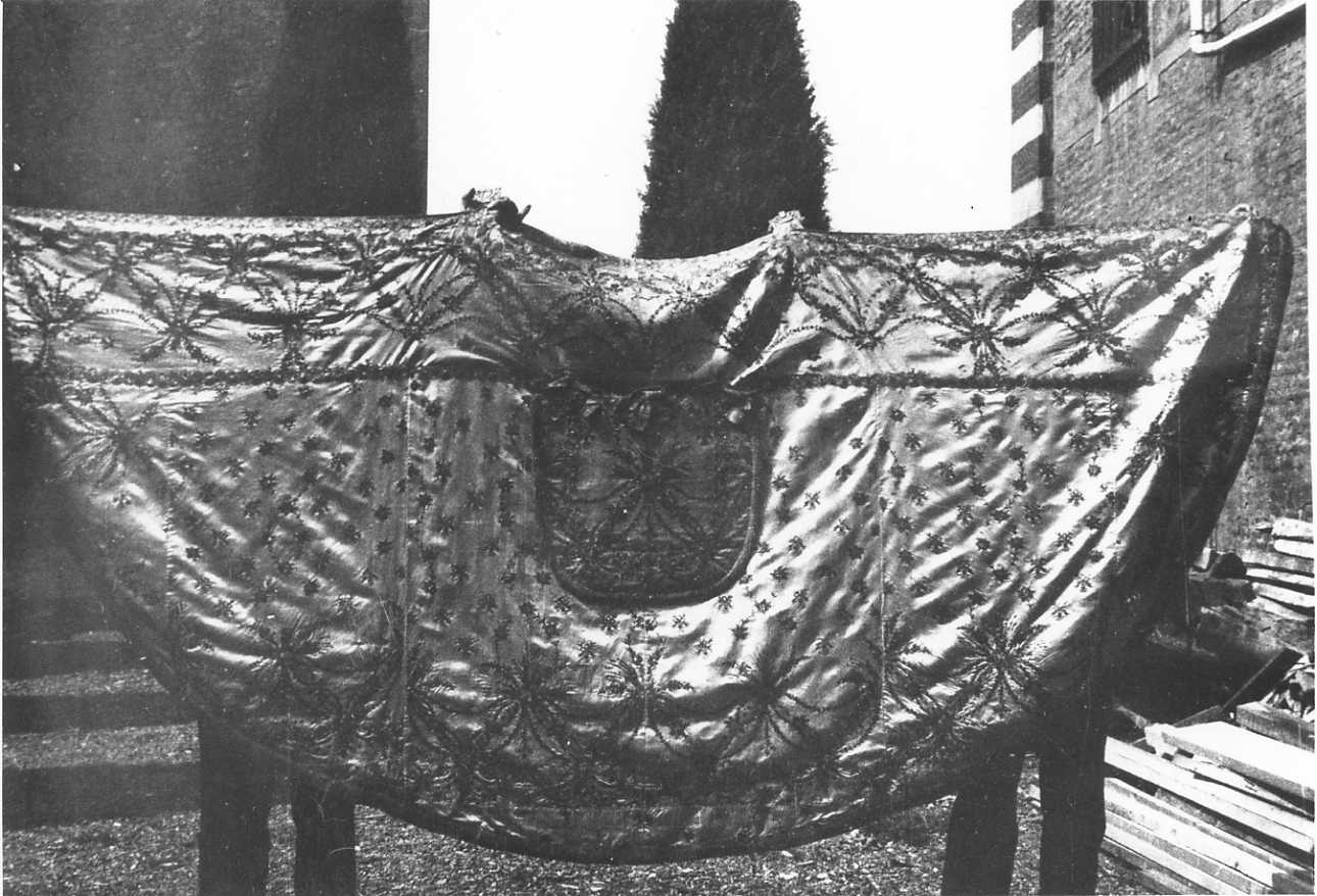 piviale, opera isolata - manifattura piemontese (sec. XIX)