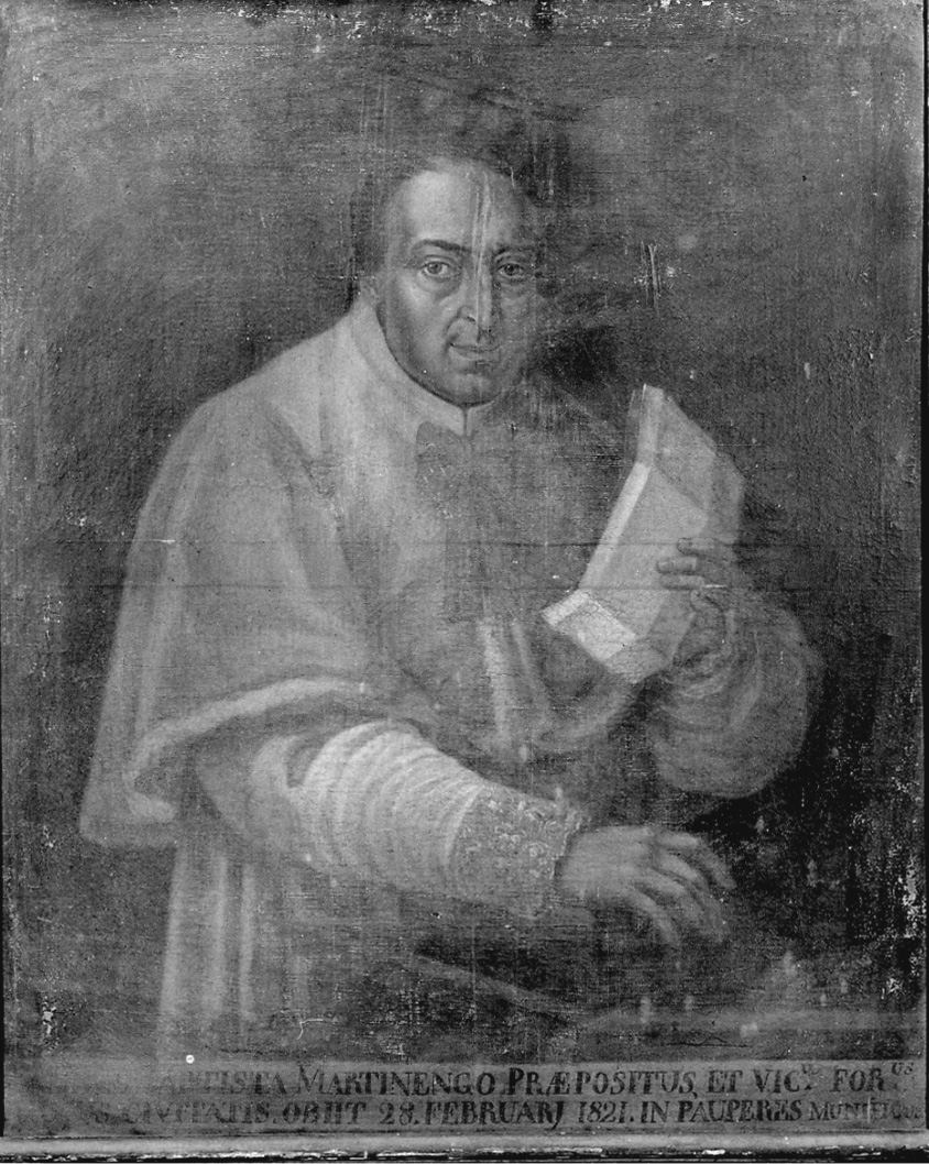 ritratto di Giovanni Battista Martinengo (dipinto, opera isolata) - ambito piemontese (prima metà sec. XIX)