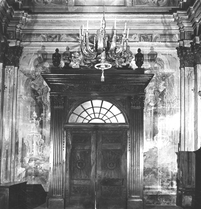 quadratura architettonica (dipinto) di Giovannini Antonio Francesco, Giovannini Giacomo Antonio (metà sec. XVIII)