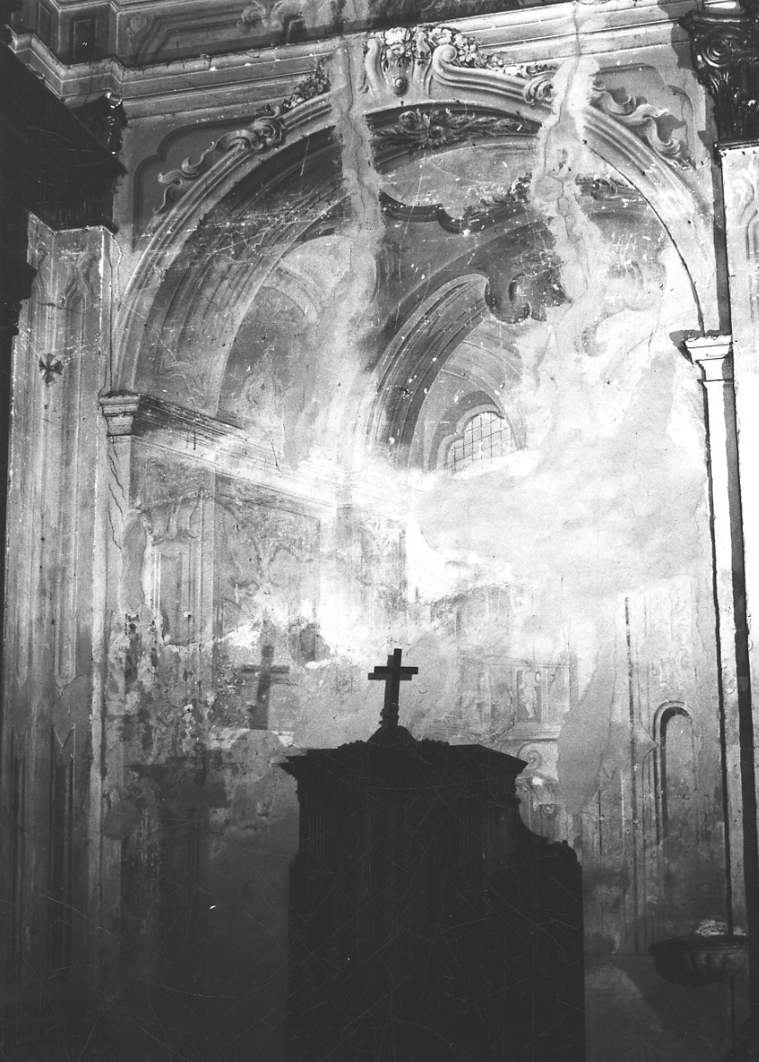 quadratura architettonica (dipinto, serie) di Giovannini Antonio Francesco, Giovannini Giacomo Antonio (metà sec. XVIII)