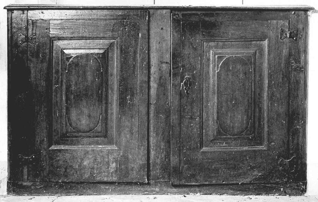 armadietto, serie - bottega piemontese (terzo quarto sec. XVIII)