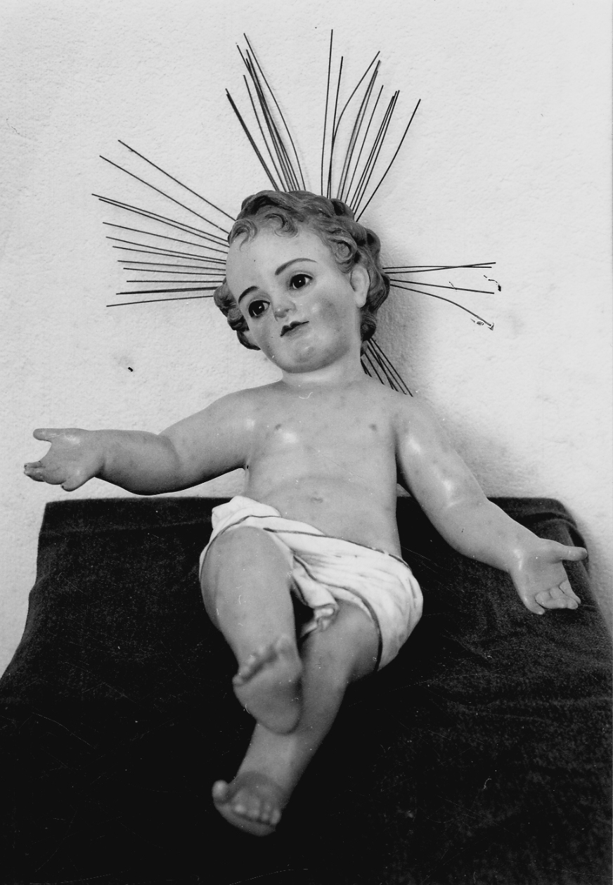 Gesù Bambino (statuetta, opera isolata) - bottega piemontese (prima metà sec. XIX)