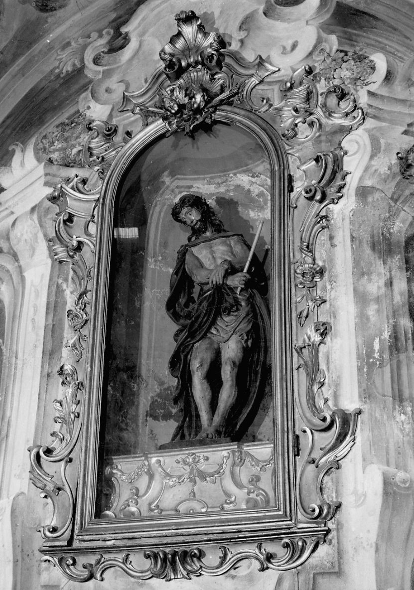 mostra di nicchia, opera isolata - bottega piemontese (terzo quarto sec. XVIII)