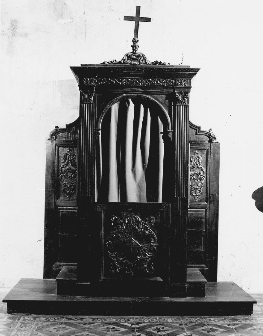 confessionale, opera isolata - bottega astigiana (inizio sec. XX)