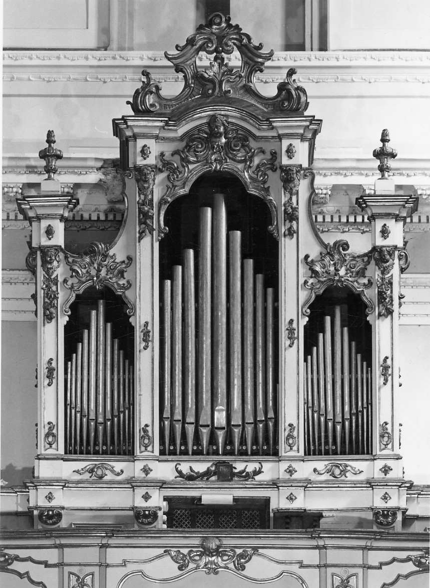 cassa d'organo, opera isolata - bottega piemontese (seconda metà sec. XVIII)