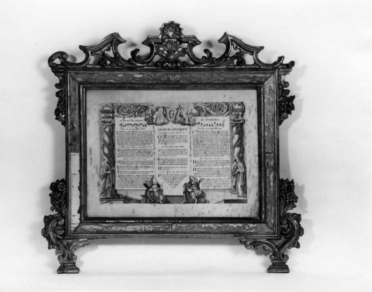 servizio di cartagloria, elemento d'insieme - bottega astigiana (metà sec. XVIII)