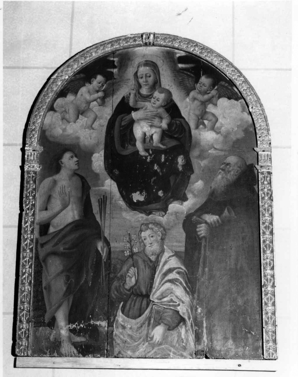 cornice di dipinto, opera isolata - bottega astigiana (seconda metà sec. XVI)