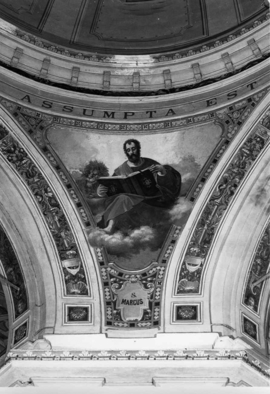 San Marco Evangelista (dipinto, elemento d'insieme) di Gambini Rodolfo (fine/inizio secc. XIX/ XX)