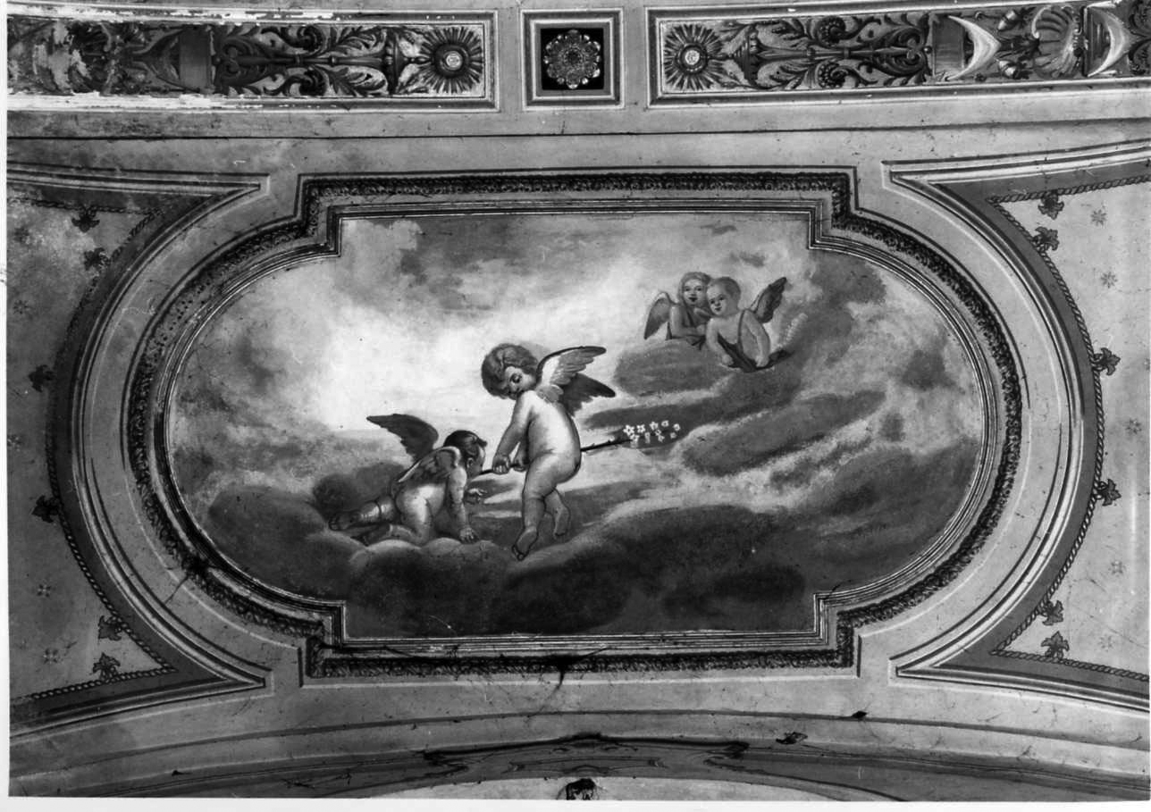 angeli (dipinto, opera isolata) di Gambini Rodolfo (fine/inizio secc. XIX/ XX)